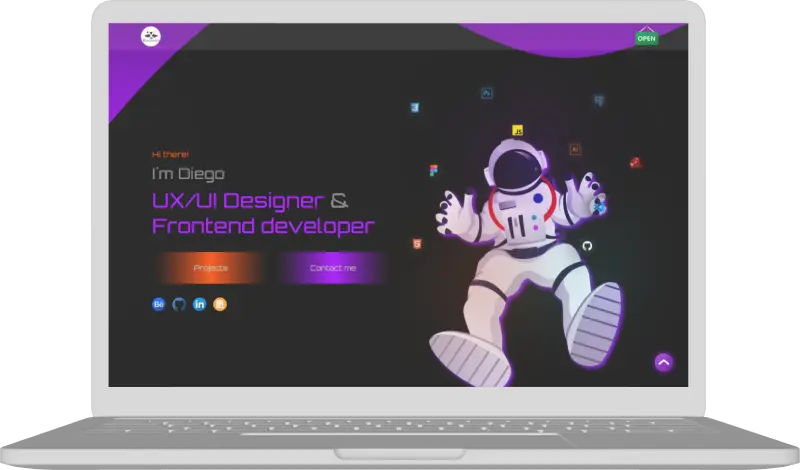 Laptop portfolio